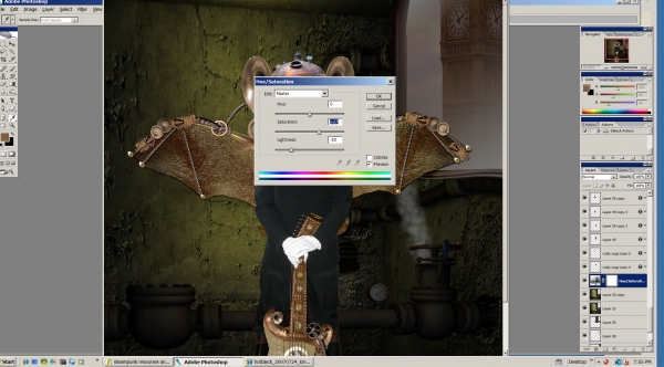 Creation of Amped  Up: Step 17